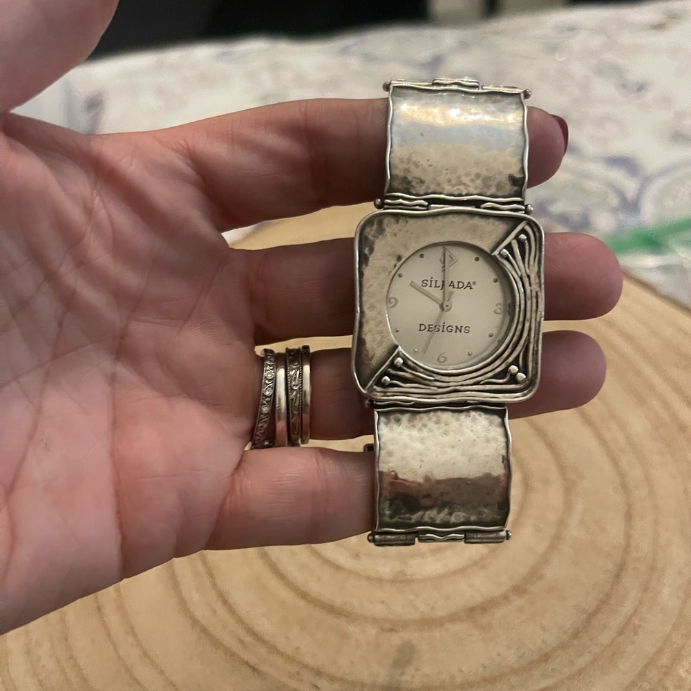 Lowest Prices$$$$ Silpada Silver Artistic watch - Picture 2 of 5